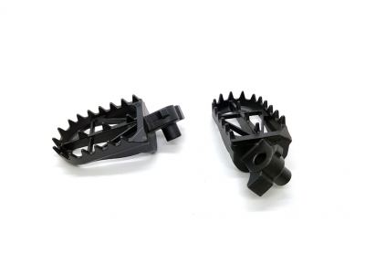 DRC - 50mm Wide Foot Pegs for Kinetic Pegmount Also for YZ125 and YZ250