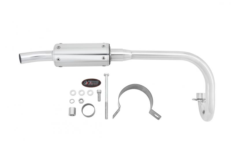 TBParts - Stainless Exhaust for Z50 Hardtail