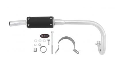 TBParts - Matte Black Exhaust for Z50 Hardtail