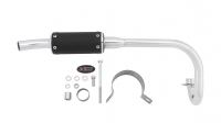 TBParts - Matte Black Exhaust for Z50 Hardtail - photo 1