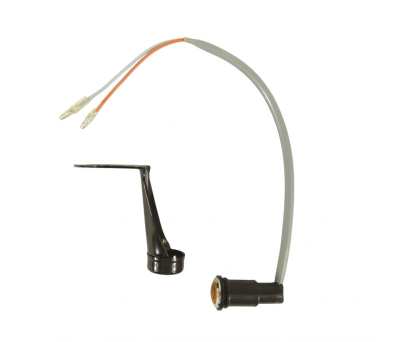 TBParts - Turn Signal Indicator Assembly Kit With Black Indicator Stay