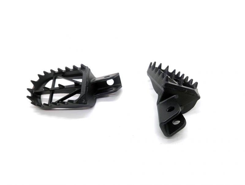DRC - 50mm Wide Footpegs for DRZ110 - KLX110 - KLX110L