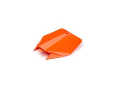 Piranha - Front Number Plate in Orange for 2017 P125-E