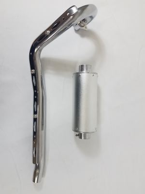 Thumpstar - Muffler and Header pipe for TSB 110 and TSB 125