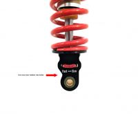 TBParts - DNM Rear Shock for CRF110 and KLX110L (350lbs) - photo 2