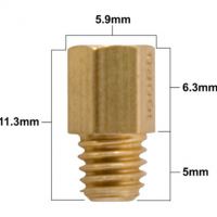 TBparts - Larger Main Jet Kit for Mikuni VM20, VM24, VM26, and VM28 - photo 2