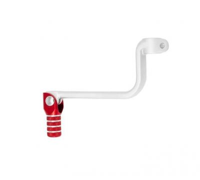 TBParts - Shifter in Red for Honda Grom and KLX110 02-04