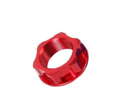 Zeta - Steering Stem Nut - red