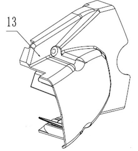 ZS 190 Back Left Crankcase Cover
