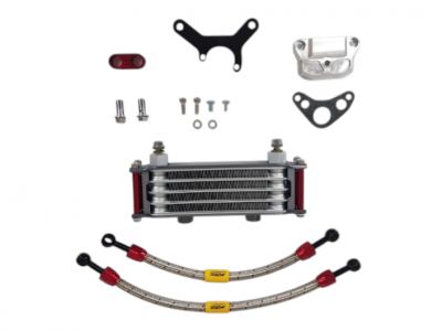 TBParts - Oil Cooler Kit w/ Intake mount for Z50 CRF50 XR50 CT70 & Pit bikes