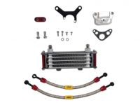 TBParts - Oil Cooler Kit w/ Intake mount for Z50 CRF50 XR50 CT70 & Pit bikes - photo 1
