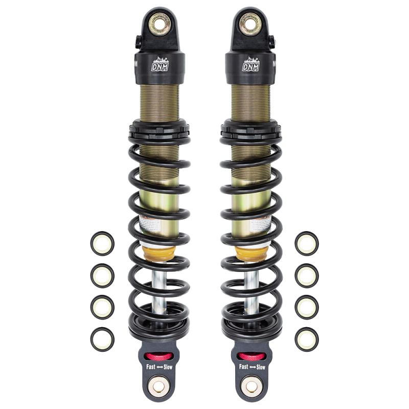 TBparts - DNM 330mm Rear Shock Set in Black for 2022+ Honda Monkey 125