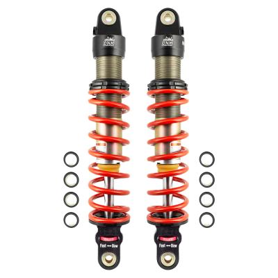 TBparts - DNM 330mm Rear Shock Set in Red for 2022+ Honda Monkey 125