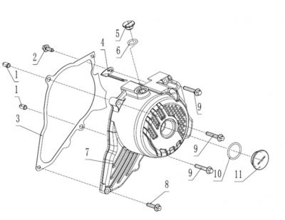 ZS 190 IGNITION COVER