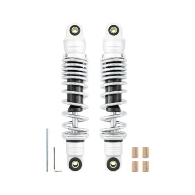 TBParts - 280mm Rear Shock Set in Chrome