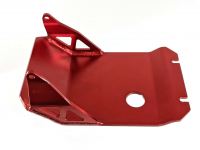 Kinetic MX - Skid Plate in RED for KLX/DRZ 110 - photo 1
