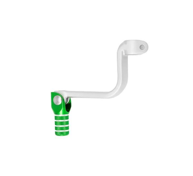 TBParts - Shifter in Green for Z125 and KLX110 05 and Up - 1in shorter than stock
