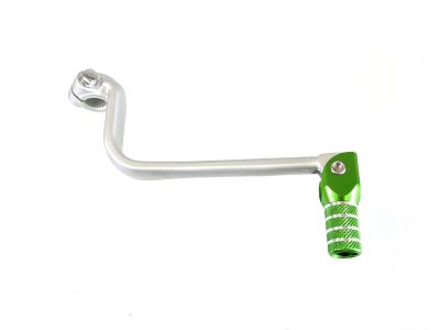 TBParts - +1 Folding Aluminum Gear Shifter in GREEN for KLX110 DRZ110 05 & Up