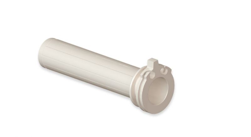 BBR CRF110 FULL SIZE THROTTLE TUBE WHITE 2019 - present