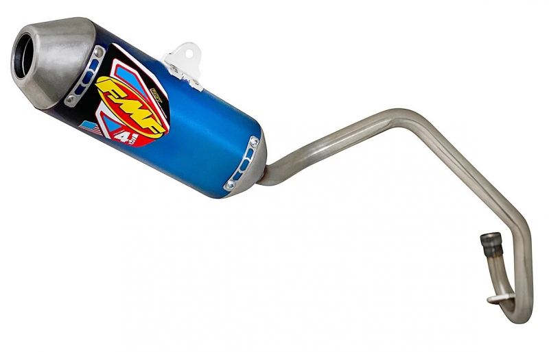 FMF - Factory 4.1 TI MINI Full Exhaust System for DRZ110, KLX110, KLX110L