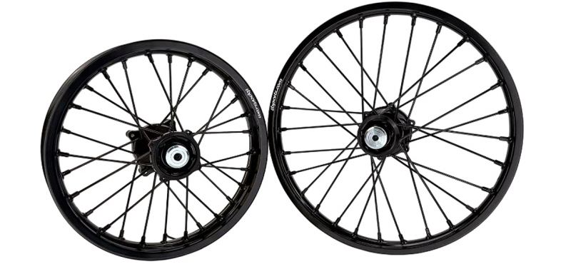 TBparts - 19″ / 16″ CNC Front & Rear Wheel Kit for KLX140
