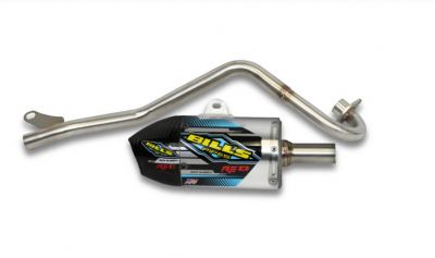 Bills Pipes - RE13 Full Exhaust System for KLX110 and KLX110L
