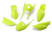 UFO - Complete Plastics Kit for KLX110 2010-Present in Flo-Yellow - photo 2