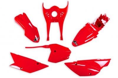 UFO - Complete Plastic Kit for KLX110 2010-Present in Red