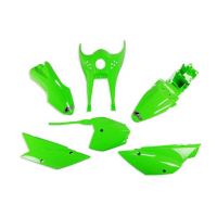 UFO - Complete Plastics Kit for KLX110 2010-Present in Green - photo 1