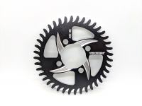 VORTEX - ALUMINUM Rear Sprocket in BLACK for KLX110 - 38T - photo 1