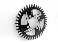 VORTEX - ALUMINUM Rear Sprocket in BLACK for KLX110 - 40T - photo 2