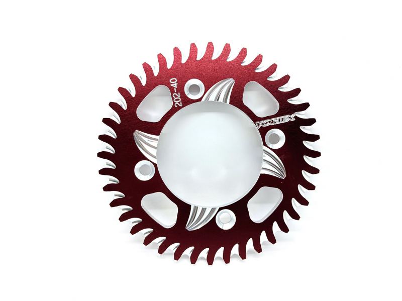 VORTEX - ALUMINUM Rear Sprocket in RED for CRF110 - 40T