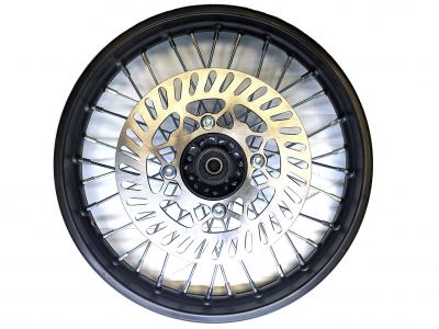 Pit Bike 14in Front Wheel Black Hub