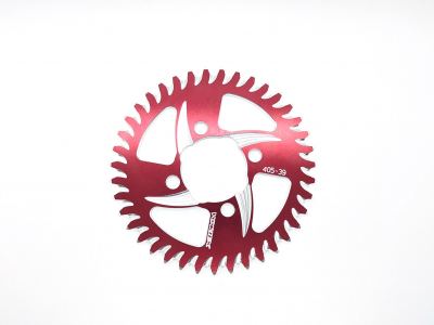 VORTEX - ALUMINUM Rear Sprocket in RED for KLX110 - 39T