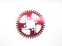 VORTEX - ALUMINUM Rear Sprocket in RED for KLX110 - 39T - photo 1