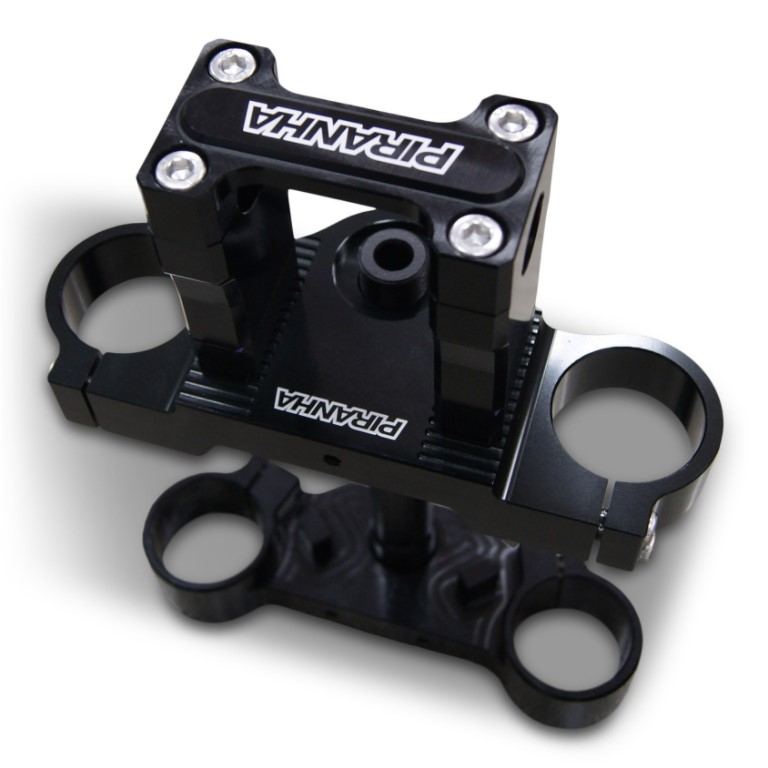 Piranha - Billet Triple Clamps for Inverted Forks for KLX / DRZ 110