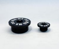 MB-MX - BILLET Ignition Cover Plug Set in Black for CRF110 - photo 2