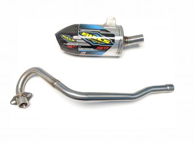 Bills Pipes - RE13 Full Exhaust System for TT-R110