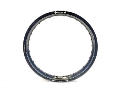 K and J  - Black Aluminum Rim 14" x 1.40" for KLX / DRZ110 / TT-R110 Front