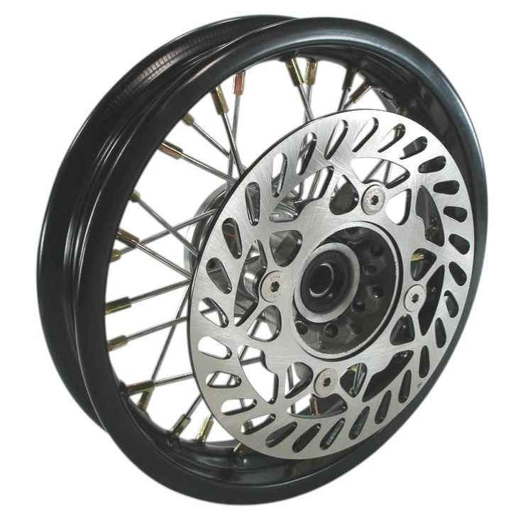 Pit Bike 10" Front wheel (BLACK HUB)