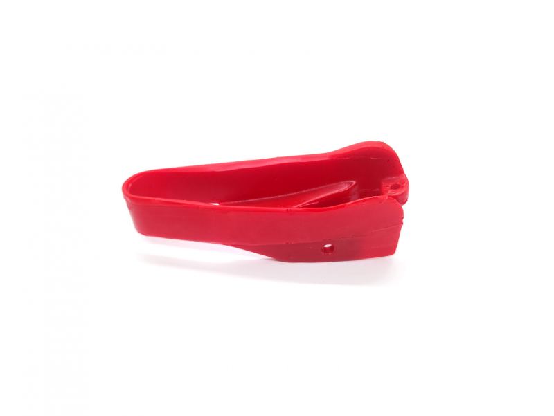 HFM - Chain Slider in Red for BBR Super Comp Swingarm on KLX/DRZ