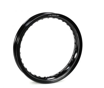 BBR - Black Aluminum Rim rear 12" x 1.6" for TT-R110