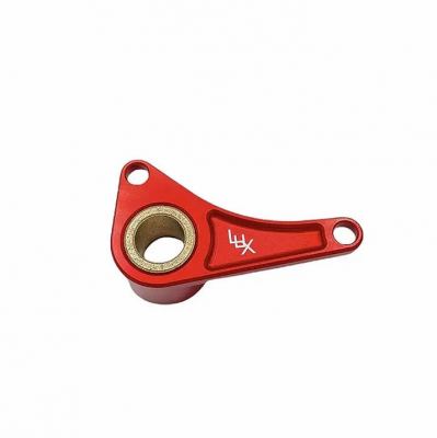 LUX - Billet Shift Shaft Brace in Red for KLX110