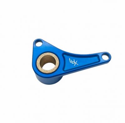 LUX - Billet Shift Shaft Brace in Blue for KLX110