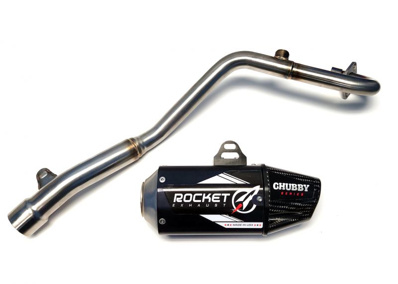 Rocket Exhaust - Big Bore Chubby Series Exhaust System for CRF110 2019+