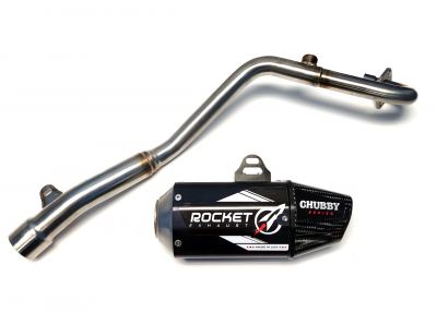 Rocket Exhaust - Big Bore Chubby Series Exhaust System for CRF110 2019+