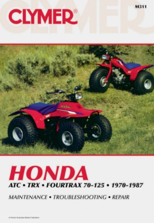 Clymer - Repair and Maintenance Manual for ATC/TRX 70-125cc