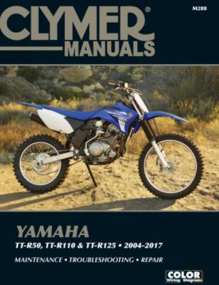 Clymer - Repair and Maintenance Manual for TT-R50/110/125