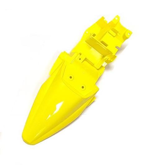 UFO - Rear Fender in Suzuki Yellow for KLX110 2010-Present