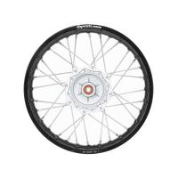 TBParts - Complete Front Wheel Assembly with Aluminum Rims and HD Spokes for KLX110 KLX110L DRZ110 - photo 2